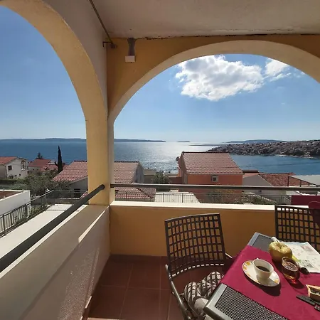 Heated Swimming Pool, Stunning Sea View Terrace A9 * Trogir