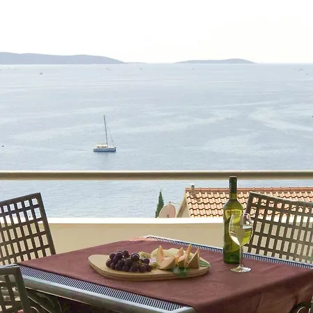 Apartment Heated Swimming Pool, Stunning Sea View Terrace A9 Trogir