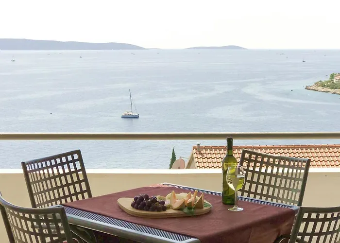 Appartement Heated Swimming Pool, Stunning Sea View Terrace A9 Trogir